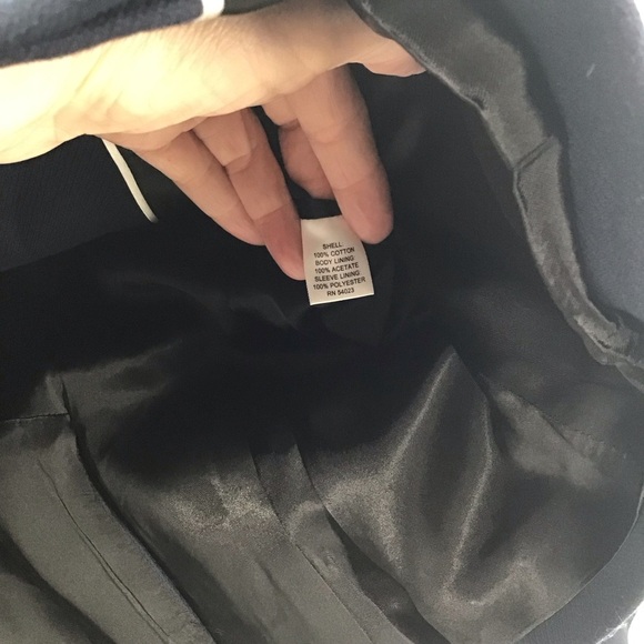 Banana Republic NWT Double Breasted Blazer/Jacket Navy Career Casual Size XS P - Picture 11 of 12